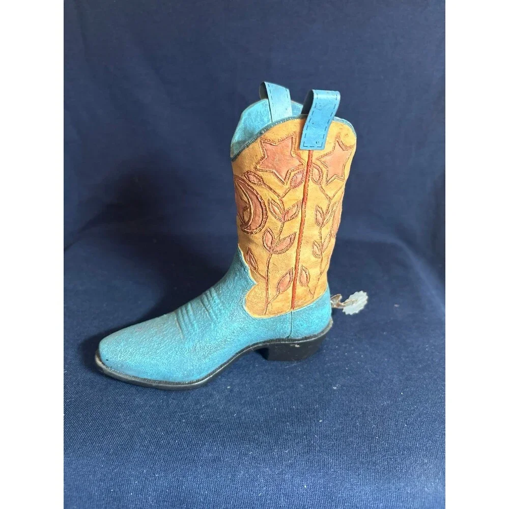 Cowboy boot vase